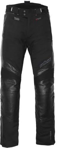 Büse Novaro wasserdichte Motorrad Leder-/Textilhose, schwarz, Short 32