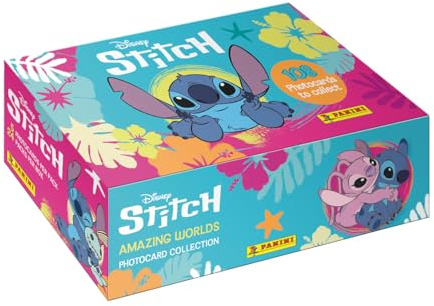 Stitch Amazing Worlds Photocard Collection - x24 Packs