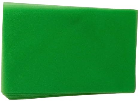 Sponge Fridge Shelf Mat, Fruit and Veggie Life Extender Liner - 10 Pcs Washable & Reusable Crisper Life Extender Liner,45X29X,3cm Crisper Drawer Shelf Liner for Fridge Boxes