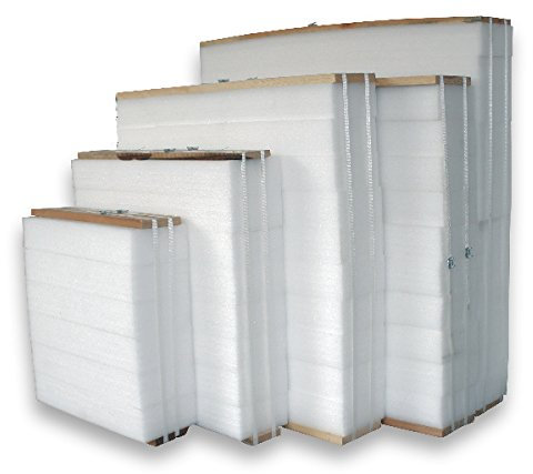 Stronghold Schaumscheibe Stripe Medium bis 45 lbs | Größe S [60x60x20cm] Zielscheibe für Pfeil und Bogen, Outdoor Sport, Standfest, Wetterfest