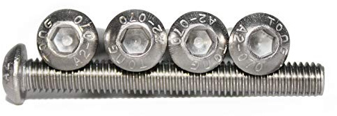 ISO 7380 Linsenschraube mit Innensechskant Edelstahl A2 M5x45mm 25 St | 25 St