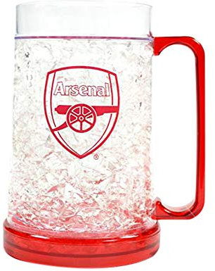 T.D Footwear Arsenal Freezer Mug Clear Crest