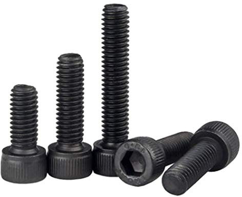 Runxingfu Acciaio Carbonio Vite a Brugola - Ferramenta Utensili Cilindrico Esagono Presa Testa Viti Metrico Filetto Allen Bulloni M4