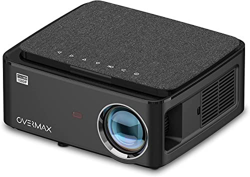 OVERMAX Multipic Bildprojektor, Projektor LED, Full HD 1080p, 3175x257x1172 cm, Seitenverhältnis 16: 9 und 4: 3, Wi-Fi 2, Stereo-Lautsprecher, HDMI-Kabel enthalten, kompakte Größe (MULTIPIC 5.1)