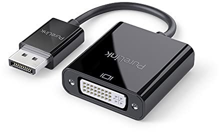 PureLink DisplayPort auf DVI Adapter, 1920x1200 WUXGA Auflösung, 4,95GB/s Bandbreite, vergoldete Steckkontakte, 0,15m, schwarz