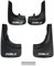 apline Compatibile con Fiat Doblo 2000-2024 Parafanghi Anteriori e Posteriori Set del Veicolo 4 Pezzi Nero