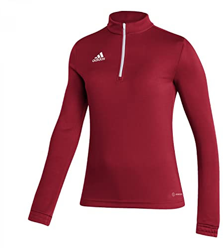 adidas Women's Entrada 22 Training Top, Team Power Red 2, XXS