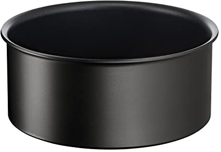 Tefal Ingenio Stieltopf 20 cm, Induktion, Antihaftbeschichtung, Kochstartanzeige, stapelbar, spülmaschinengeeignet, Made in France, Eco Resist L3973002