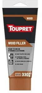 Toupret Ready to Use Wood Filler 330g Tube Natural Wood