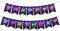 Dusenly Neon Happy Birthday Banner Glow in the Dark Birthday Banner Regenbogen Neon Schild Schwarzlicht Party Dekoration Supplies