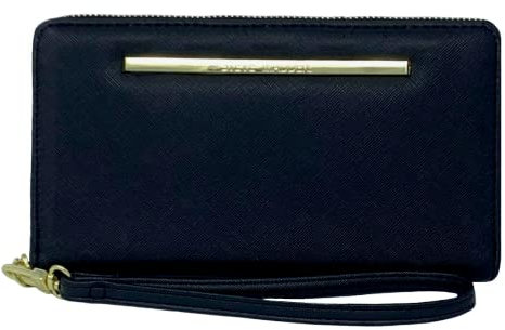 Steve Madden Geldbörse mit Reißverschluss, schwarz, Einheitsgröße