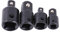 Cverter 3 4 per 1 2 Adattatore 8×6×3 Set di Convertitori per Cacciavite a Bussola 4 Pezzi 1 2, 3 8, 1 4 Adattatori per Chiavi a Bussola
