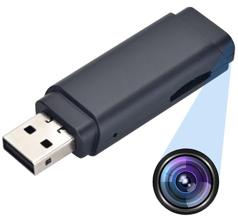 HD 1080P Kamera Tragbare Kleine Videokamera Sicherheitskamera Cam Überwachungskamera mit Bewegungserkennung Nachtsicht