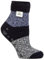 HEAT HOLDERS Damen Lounge Schoppersocken mit Federband-Umschlagbündchen Packung mit 1 Auriga Marine/Flieder 37-42