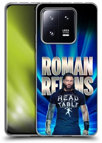 Head Case Designs Offizielle WWE Roman Reigns 2 R. Reigns Grafiken Soft Gel Handyhülle Hülle kompatibel mit Xiaomi 13 Pro 5G