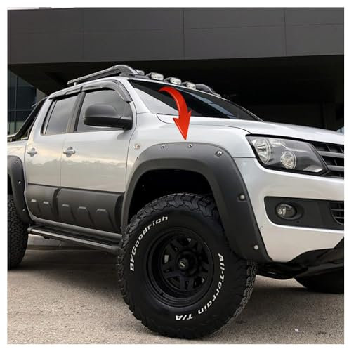 KotflŸgelverbreiterungen kompatibel mit VW Amarok 2010 bis 2016 4 Tlg mit ABE T†V
