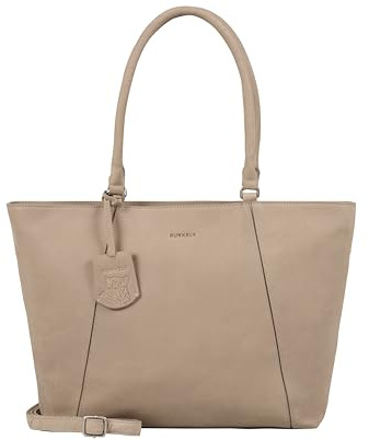 Burkely Special Sara Grand sac fourre-tout 15.6 – Sac Ordinateur Femme en Cuir – Grand Sac Cabas de Travail Élégant avec Bandoulière – Sac Business pour Ordinateur Portable