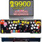 Console rétro.Pandor Arcade Console.a BO.X 3D.Arcade Console de Jeu. Machine récréative rétro avec 29 000 Jeux Manuel et Console configurée. (Game)