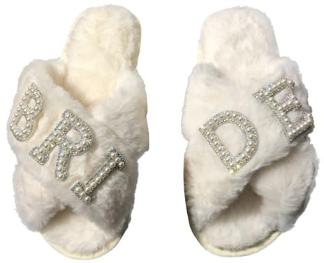 Qaonsciug Kreative Hochzeits-Hausschuhe, zarte und einzigartige Schuhe für besondere Anlässe, entspannende Schuhe für besondere Anlässe