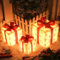 LED Geschenkboxen mit Timer und Fernbedienung 3er Set, LED Weihnachtsdeko, Weihnachtsbeleuchtung Außen Batterie, 8 Modi, LED Deko Geschenke Weihnachten, für Weihnachtsdeko Aussen Innen Winter Deko