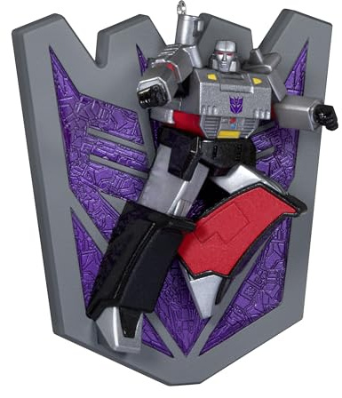 Hallmark Keepsake Christmas Ornament, Hasbro Transformers Megatron's Might, Gifts for Transformers Fans