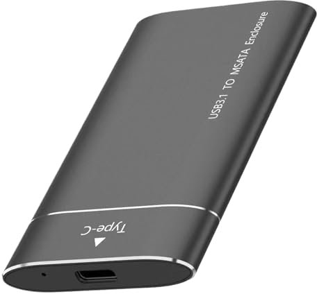 Disque dur externe SSD léger – Disque de stockage éternel SSD externe, 500 /1 To, disque SSD externe de sauvegarde externe 500 /1 To et léger