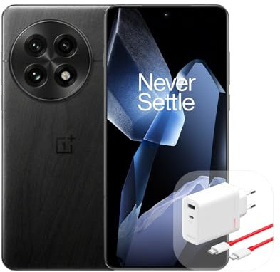 OnePlus 13 5G Smartphone 16GB+512GB, Pantalla QHD de 6,82 y 120 Hz, Snapdragon 8 Elite, Cámara Trasera Triple de 50 MP + OIS + 3X, Cámara Frontal de 32 MP, Batería de 6000 mAh, Negro Elipse