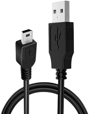 CHILDMORY Câble d'alimentation USB compatible avec manette Wii U Pro