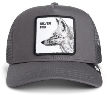Goorin Bros. Trucker Cap Silver Foxxx Oil Dunkelgrau, Size:OneSize