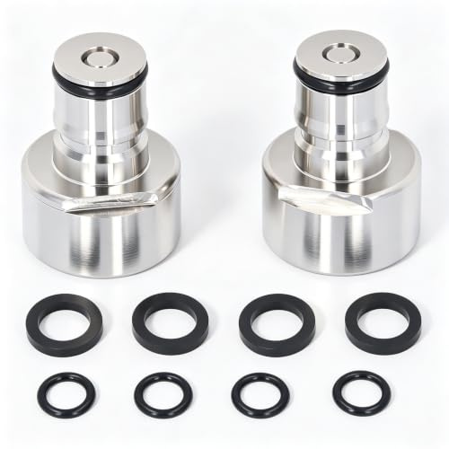 Acoplador de Barril con Bloqueo de Bola, Acoplador de Barril de Acero Inoxidable 5/8FPT Adatper Sankey a Bloqueo de Bola Kit de Conversión de Desconexión Rápida
