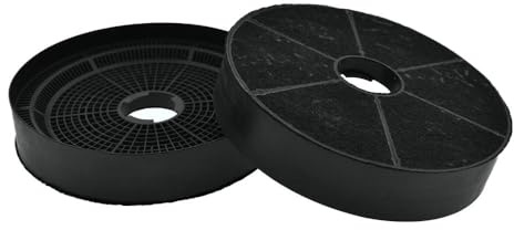 AllSpares Aktivkohefilter geeignet für AEG MCFB78ST, DVK5961HB, DVK5661HB, DVE5961HB, DVE5661HB, ZFV729, ZFV726 | Ersatz für 902986639, 9029866390 | Ø163x33 mm