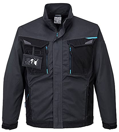 Portwest Chaqueta Wx3, Tamaño: XXL, Color: Gris metálico, T703MGRXXL