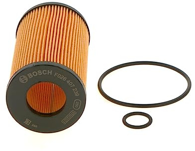 Bosch Genuine Car Oil Filter F026407239 | Separates Soot and Metal Particles from Engine Oil - Provides Reliable Engine Lubrication