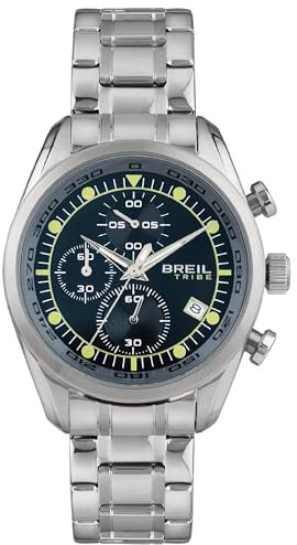 Breil Uhr Spoiler Kollektion Chrono Quarzwerk und Stahlarmband für Man
