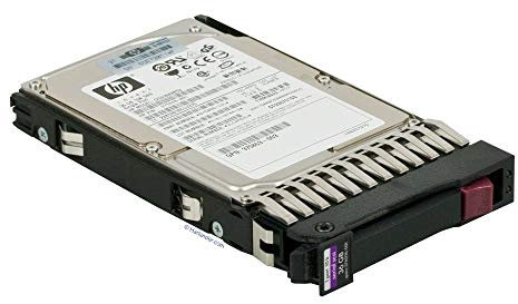 HP EH0146FBQDC - Disco duro para servidor con marco Hot-Plug (146 GB, SAS Dual Port 6Gb/s, 15000 rpm, 6,35 cm/2,5 pulgadas) (reacondicionado)
