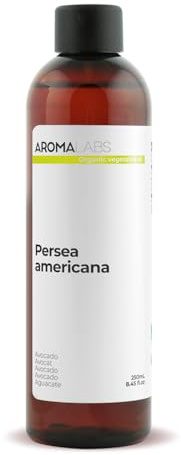 ORGANIC - AVOCADO Oil - 250mL - 100% Pure, Natural, Cold Pressed and AB Certified - AROMA LABS (French Brand)