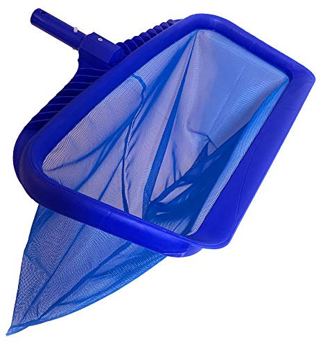 Greenerever Pool Skimmer Net 20 (50cm) Deep Bag |Heavy Duty Professional Leaf Cleaning Rake |Plastic Framed Fine Mesh Net |Easily Removes Leaves, Debris from Pools, Hot Tubs, Ponds and Fountains