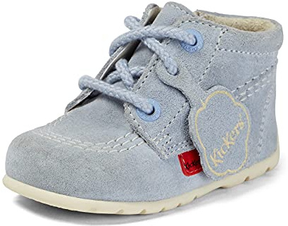 Kickers 115963 Unisex - Bimbi 0-24 Stivaletto, Blue, 36 2/3 EU