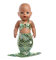 Aeromdale Meerjungfrau Kleidung Neckholder Top Kleid Set für 45.7 cm American Doll Girls 43cm Puppe Zubehör Spielzeug - #A