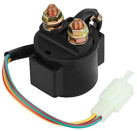 Cnornus Relais de Solénoïde de Démarreur pour KYMCO Mxer 50 125 150 2003-2013 MXU 50 150 250 300 400 2005-2018 4-Stroke GY6 Engine 50cc 150cc 200cc 250cc ATV Dirt Bikes Scooters