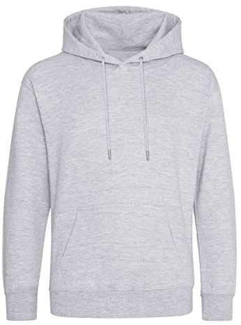 AWDis Just Hoods JH201 Unisex Organisch Kapuzenpullover - Heidegrau - XL