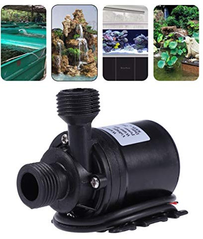 ULTECHNOVO 2stücke Tauchwasserpumpe Dc Bürstenlos Wasserpumpe für Springbrunnen Pools Aquarien Solaranlagen Wasserzirkulationssysteme Leise
