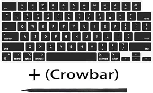 Bfenown Replacement US Keyboard keycap Keycaps Keys for MacBook Air M2 M3 M4 Retina 13'' A2681 A3113, MacBook Air 15'' M2 M3 M4 A2941 A3114 2022-2025 Year Midnight