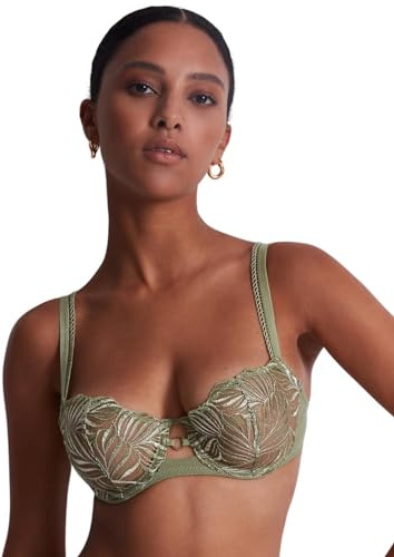 Aubade Paradis Exotique Half Cup Bra Amazonia Green 30D