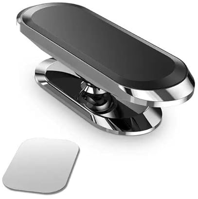 Fortune Global Universal Car Phone Holder - 360° Rotating Magnetic Mount, Compatible With Samsung, iPhone & All Smartphones (Black)