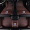 KIPPOT Auto FußMatten, Für Volvo XC60 2009-2015 Auto-Fußmatten Allwetter-Leder wasserdicht rutschfest vorne und hinten kompletter.,E
