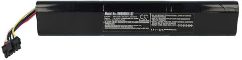 vhbw Akku kompatibel mit Neato Botvac D3, D5, D3+, D301, D303, D4, D5+, D502, D503, D6, D7, Connected Staubsauger (6800 mAh, 14,4 V, Li-Ion)