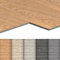 HENGMEI PVC Bodenbelag Selbstklebend, Holzmaserung Dielen, Wasserfest Bodenfliesen, Schneidbar Fliesen, für Schlafzimmer, Küche, Wohnzimmer, 36 Stück, 5.02m², Model A