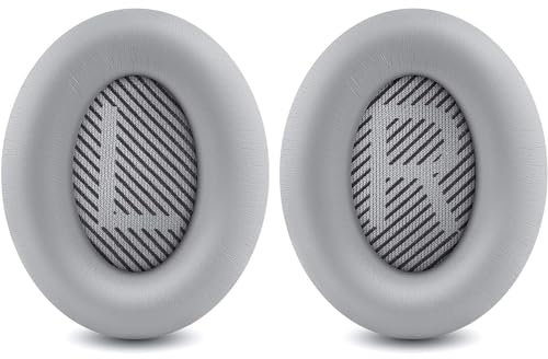 Bingle Replacement Earpads for Bose Quiet comfort 15 QC15 QC25 QC35 Ae2 Ae2i Ae2w,Ear Pads Cushions Replacement for Bose Headphones(Gray)