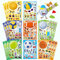 24 Stück Sportball-Aufkleber für Kinder, machen Sie ein Gesicht, machen Sie Ihre eigenen Mix-and-Match-Aufkleberbögen, Basketball, Baseball, Fußball, Volleyball, Fußball, Rugby-Aufkleber für
